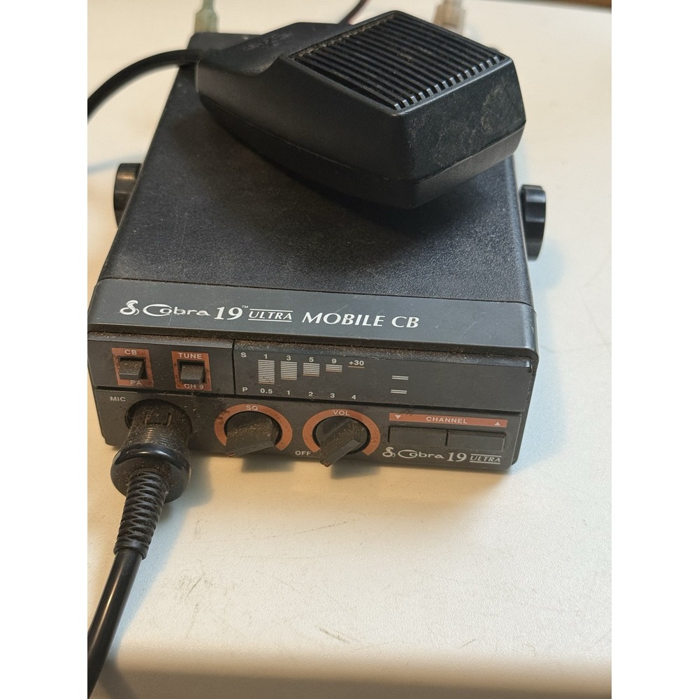 Cobra 19 ULTRA CB Radio Compact Recreational Vintage Works